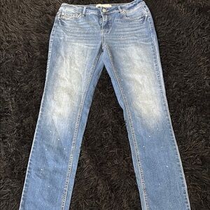 Dazzling Straight Leg Jeans